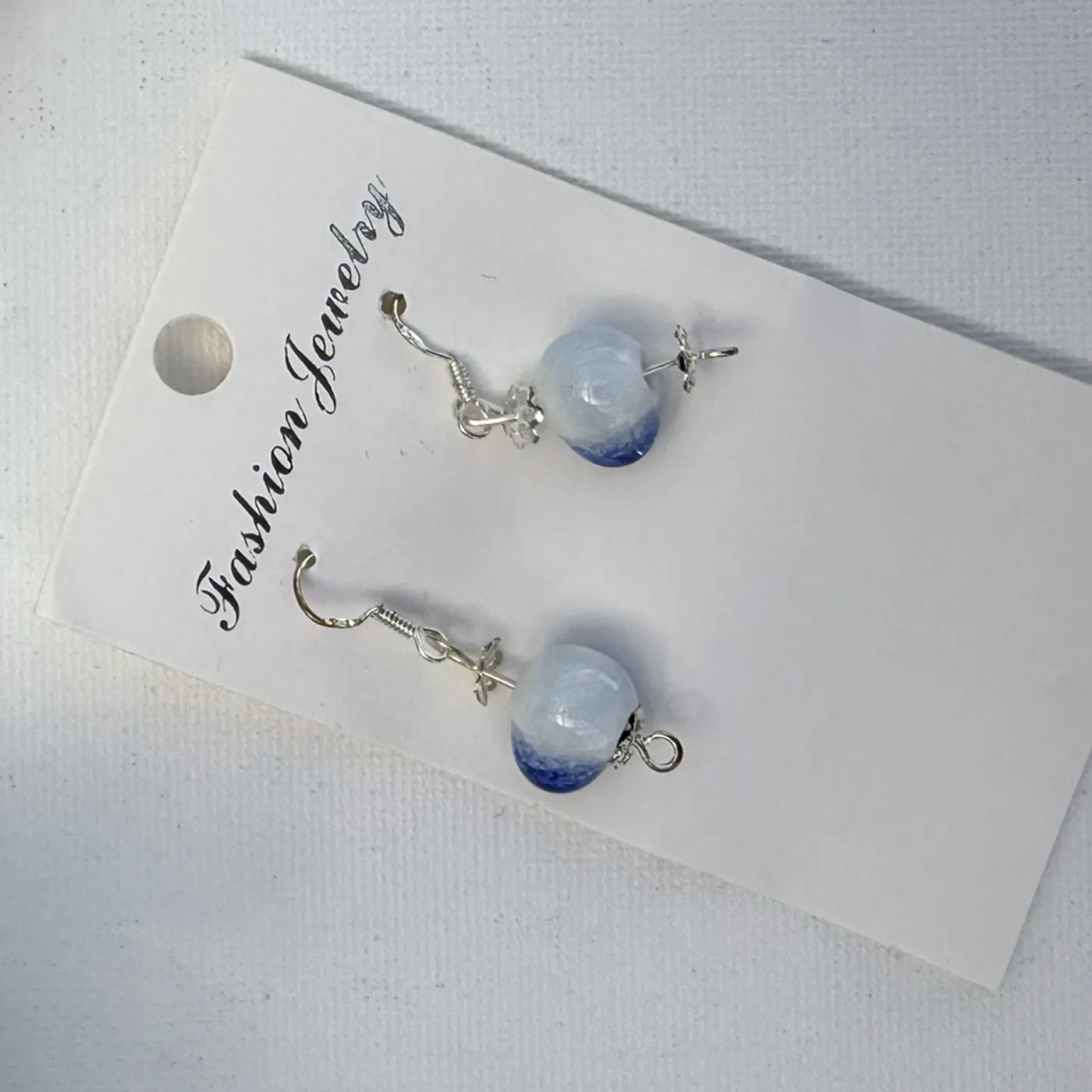 Blue Swirl Drops — view 2