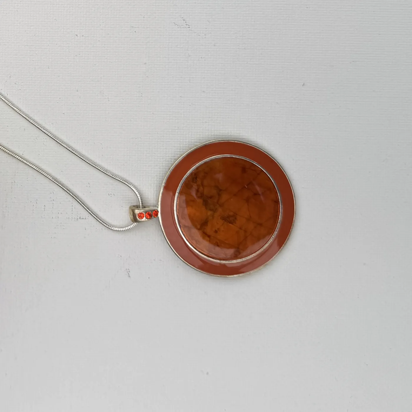 Rust Stone Medallion — view 3